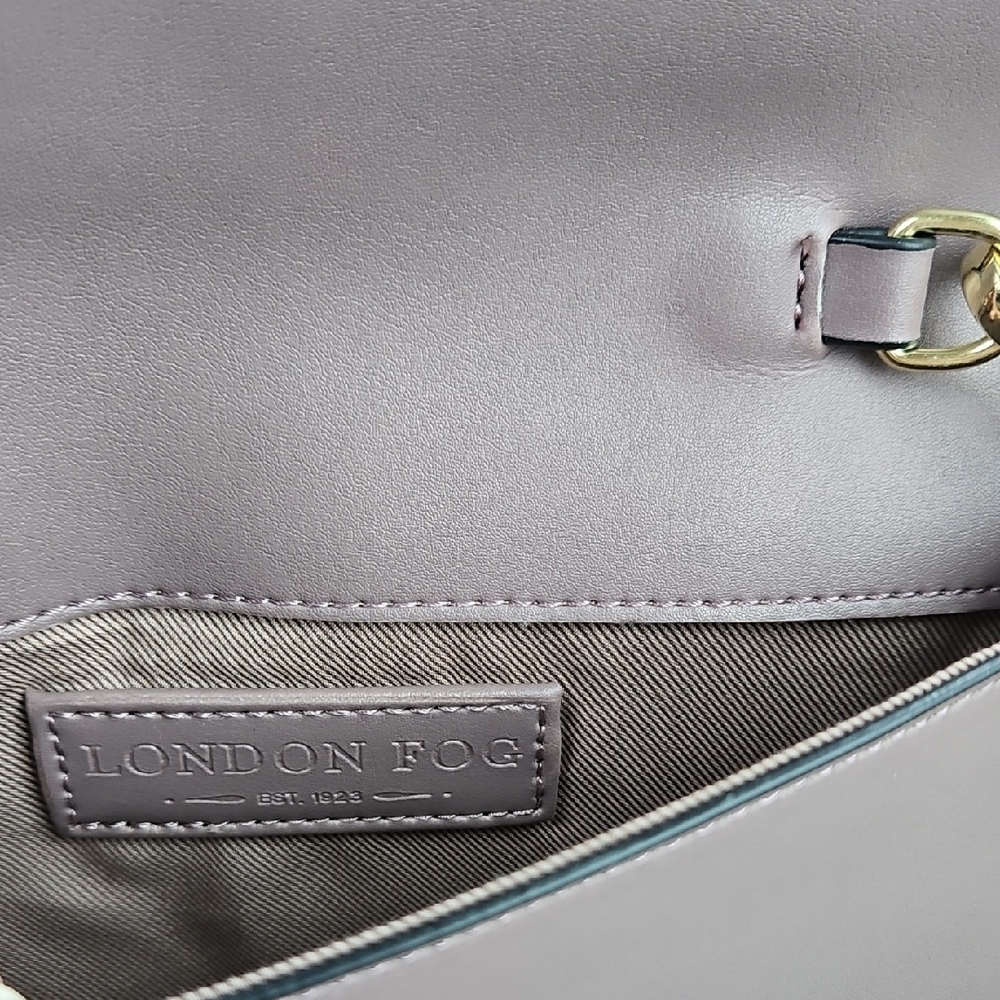 London Fog Blush Pink Crossbody Clutch Bag - Picture 14 of 16